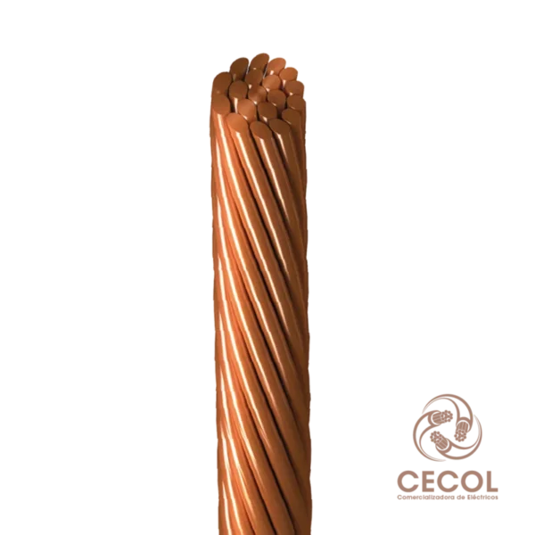 Cable de cobre 2/0 AWG desnudo suave
