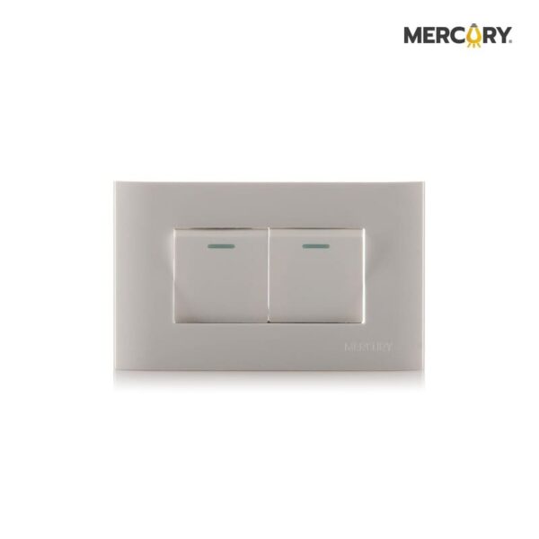 Interruptor doble conmutable premium white - Imagen 2