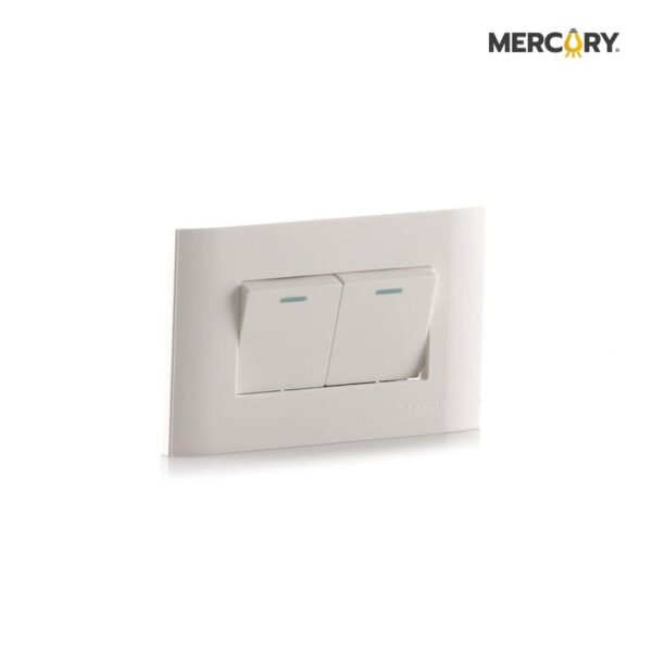 Interruptor doble conmutable premium white - Imagen 4