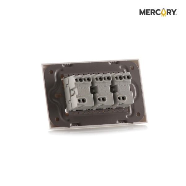 Interruptor triple conmutable premium white - Imagen 4